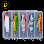 5pcs Nova Pro-Series Versatile Metal Casting Jigs | Bass, Pike & Walleye D Nova Fishing & Outdoors