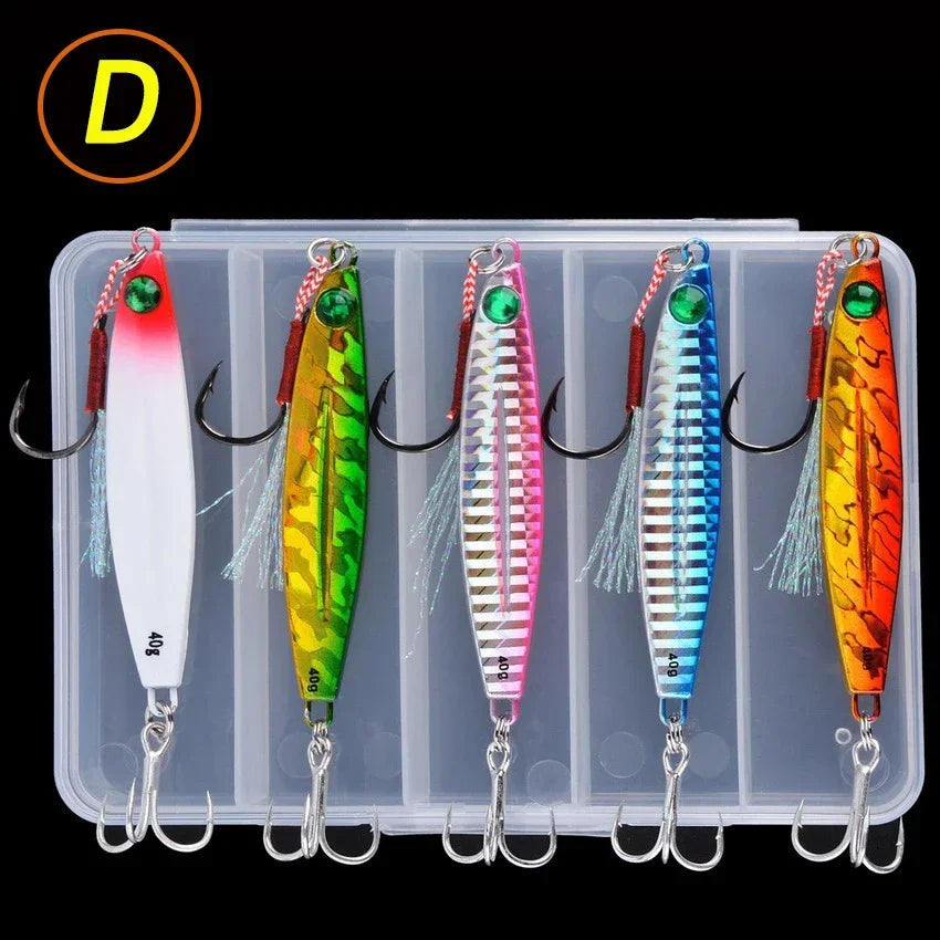 5pcs Nova Pro-Series Versatile Metal Casting Jigs | Bass, Pike & Walleye D Nova Fishing & Outdoors