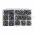 Nova Bulk Professional Fish Hook Kit – Multi-Size Barbed Hooks with Organized Tackle Box 1000pcs Nova Fishing & Outdoors