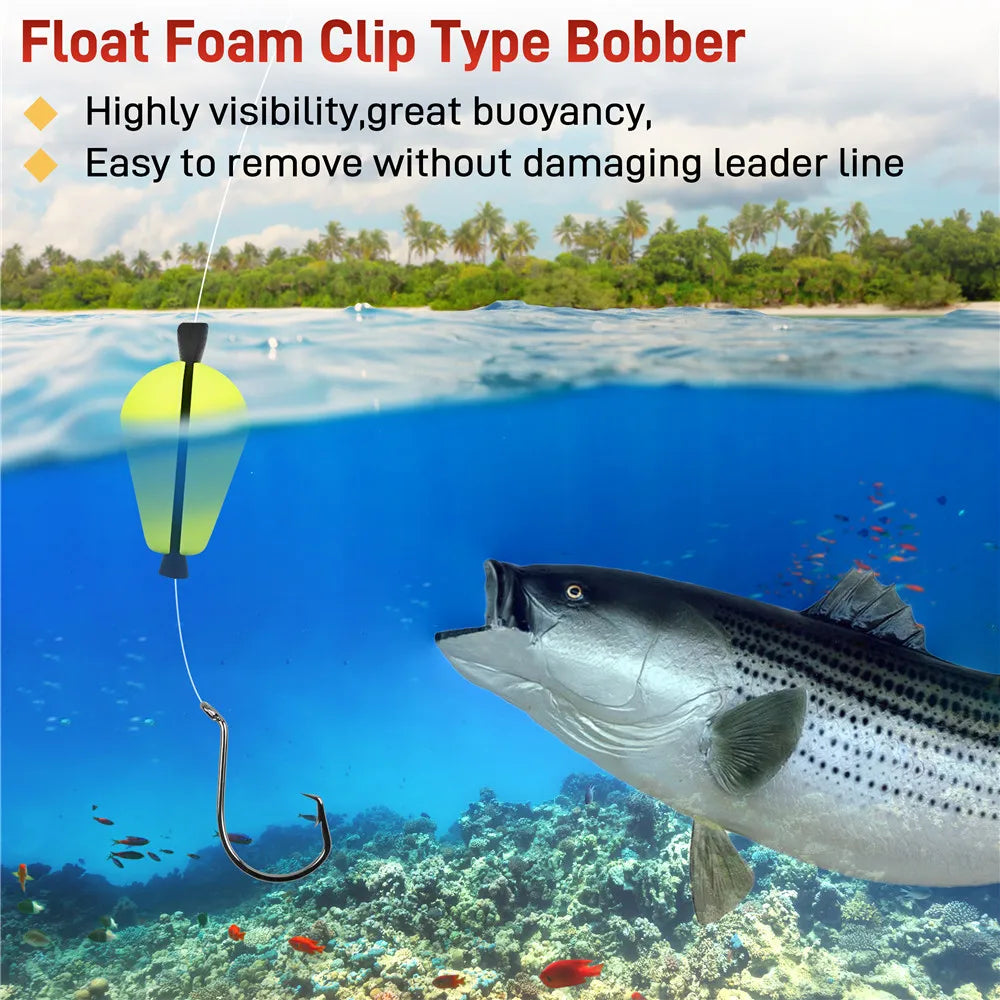 Nova Strike Indicators – Water-Drop Foam Floats for Fly Fishing & Trout (10-Pack)