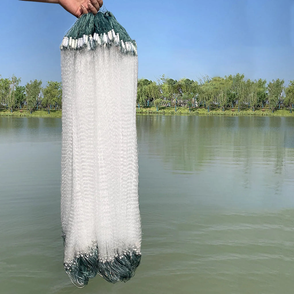 Nova Cast Net - Heavy-Duty Coir Fishing Net - Freshwater & Saltwater Universal Throw Net