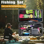 Nova 411-Piece Lure Kit – Complete Tackle Box for Trout, Pike & Bass