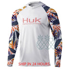 Nova Men's UPF 50+ Fishing Hoodie – Long Sleeve Sun Protection Shirt