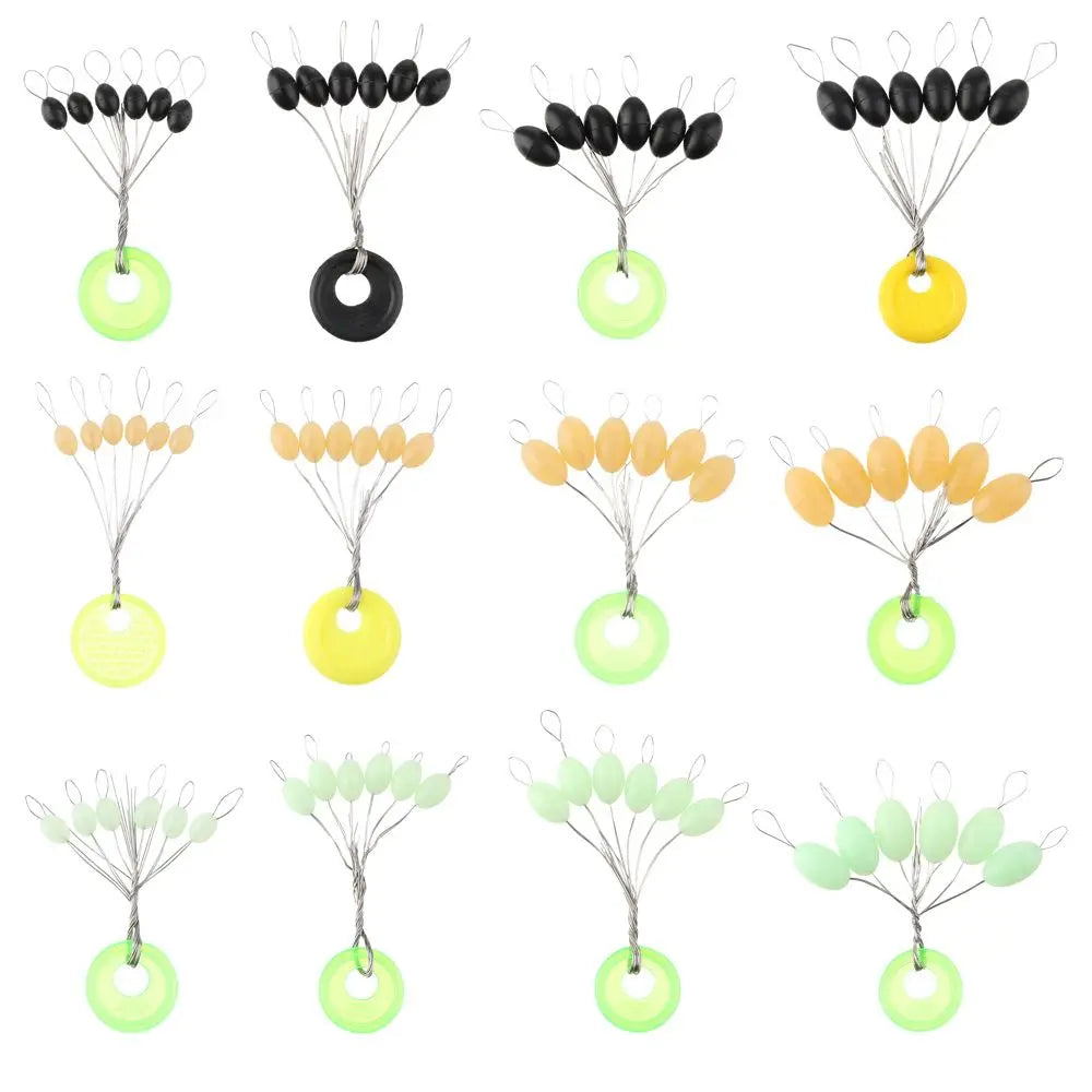 Nova Luminous Space Beans – Carp Line Stoppers & Float Stops (60pc)