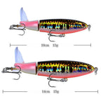 Topwater Propeller Rotating Tail Hard Bait Fishing Lure Nova Fishing & Outdoors