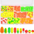 Nova Foam Float Kit – 110pc Bottom & Surf Rig Float Assortment for Walleye & Pompano