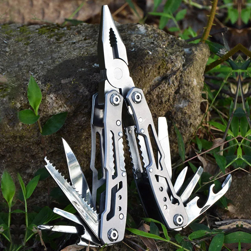 Folding Fishing Pliers – Stainless Steel Multi-Tool - Compact Folding Nova Fishing & Outdoors