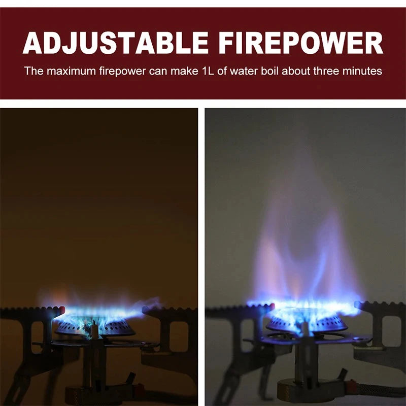 Portable Propane Camp Stove – Lightweight Folding Burner for Backcountry Cooking Nova Fishing & Outdoors