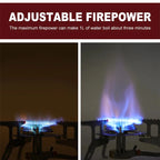 Portable Propane Camp Stove – Lightweight Folding Burner for Backcountry Cooking Nova Fishing & Outdoors