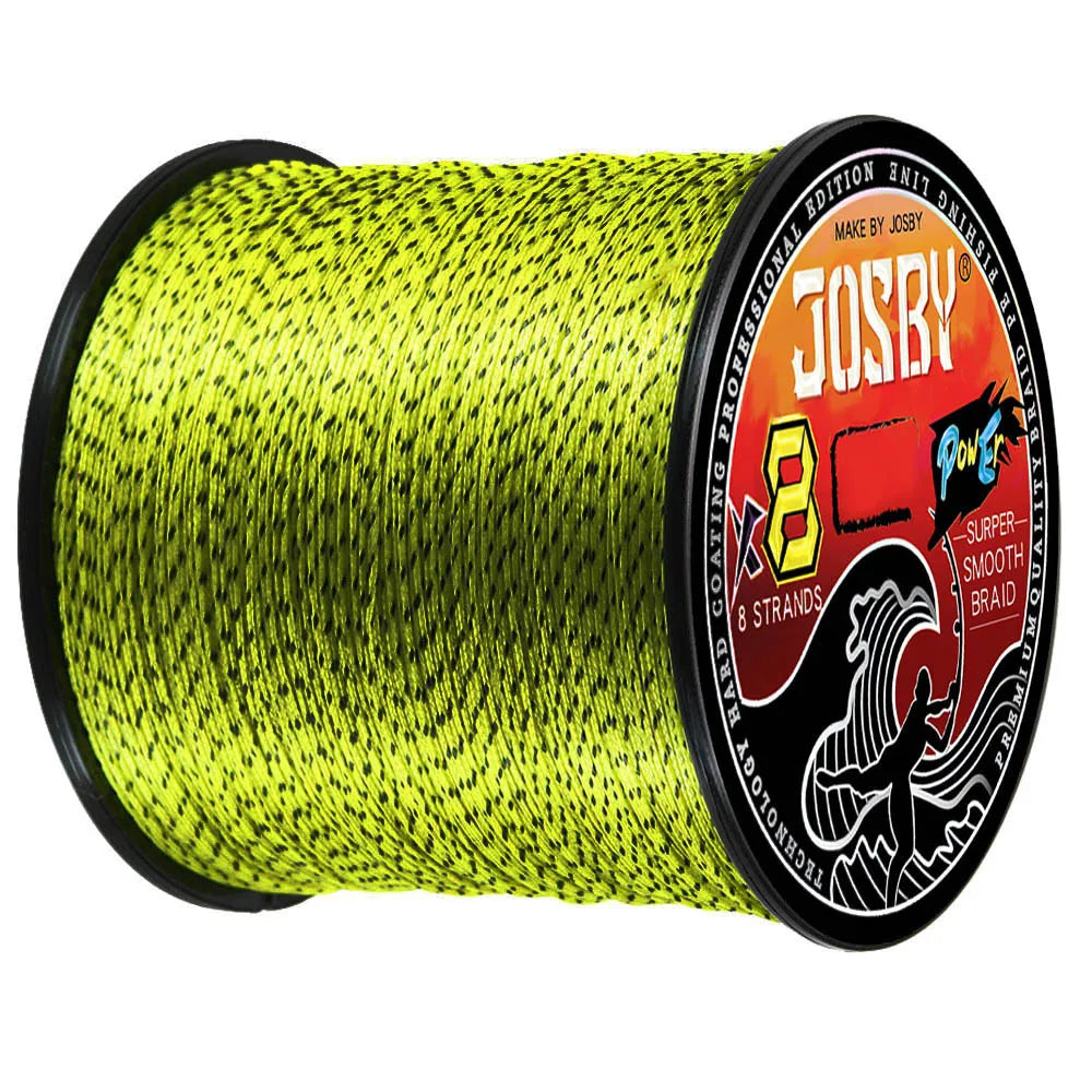 Nova Braided Fishing Line - 8 Strands Multifilament PE Wire - 100M-500M, Multicolor