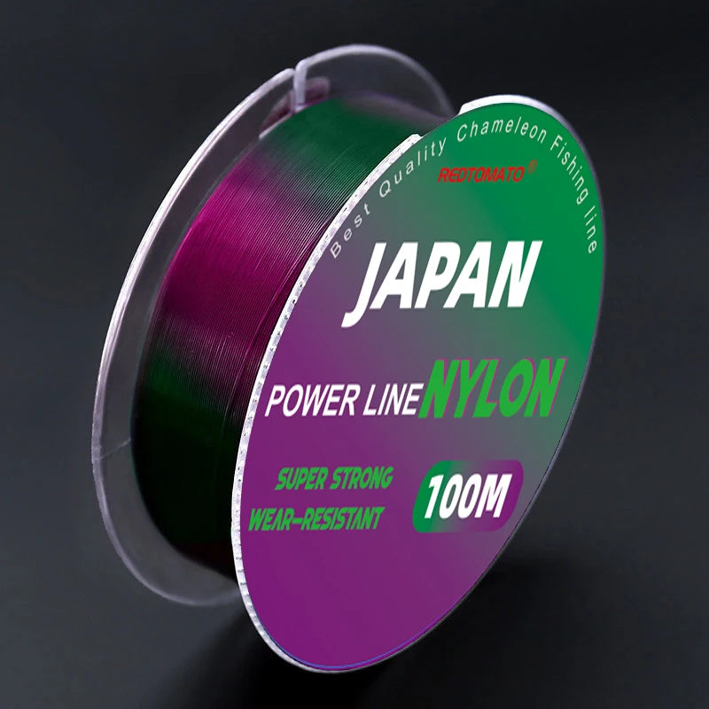 Nova Fishing Chameleon Series - Fluorocarbon Coated Monofilament | Color-Changing Stealth Line 100m Nova Fishing & Outdoors