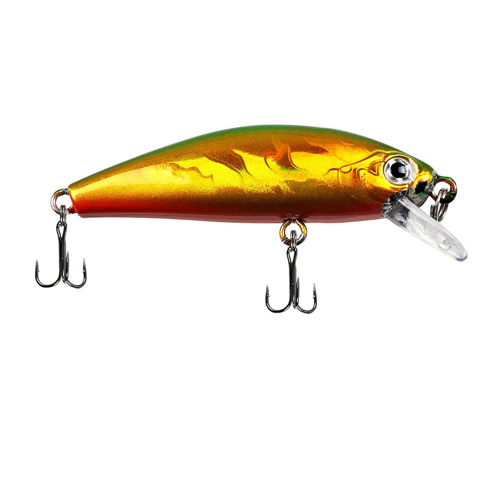 6.5g Sinking Minnow Hard Bait with Dual Treble Hooks 4 5cm 6.5g Nova Fishing & Outdoors