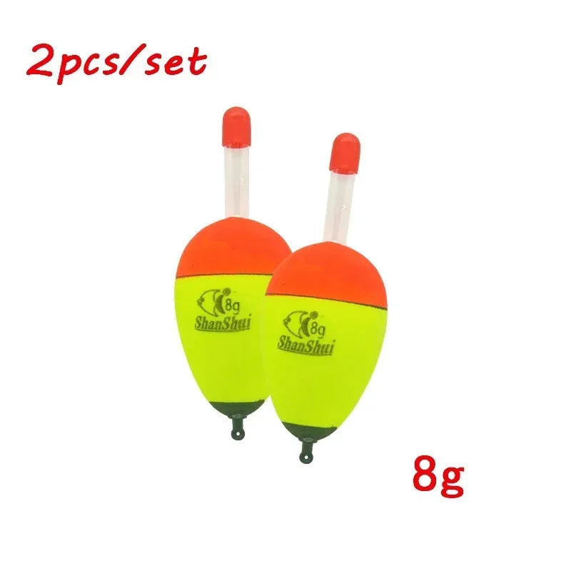 Hard-Body EVA Foam Floats – 10-Pack for Salt & Freshwater 2pcs Yellow 8g Nova Fishing & Outdoors
