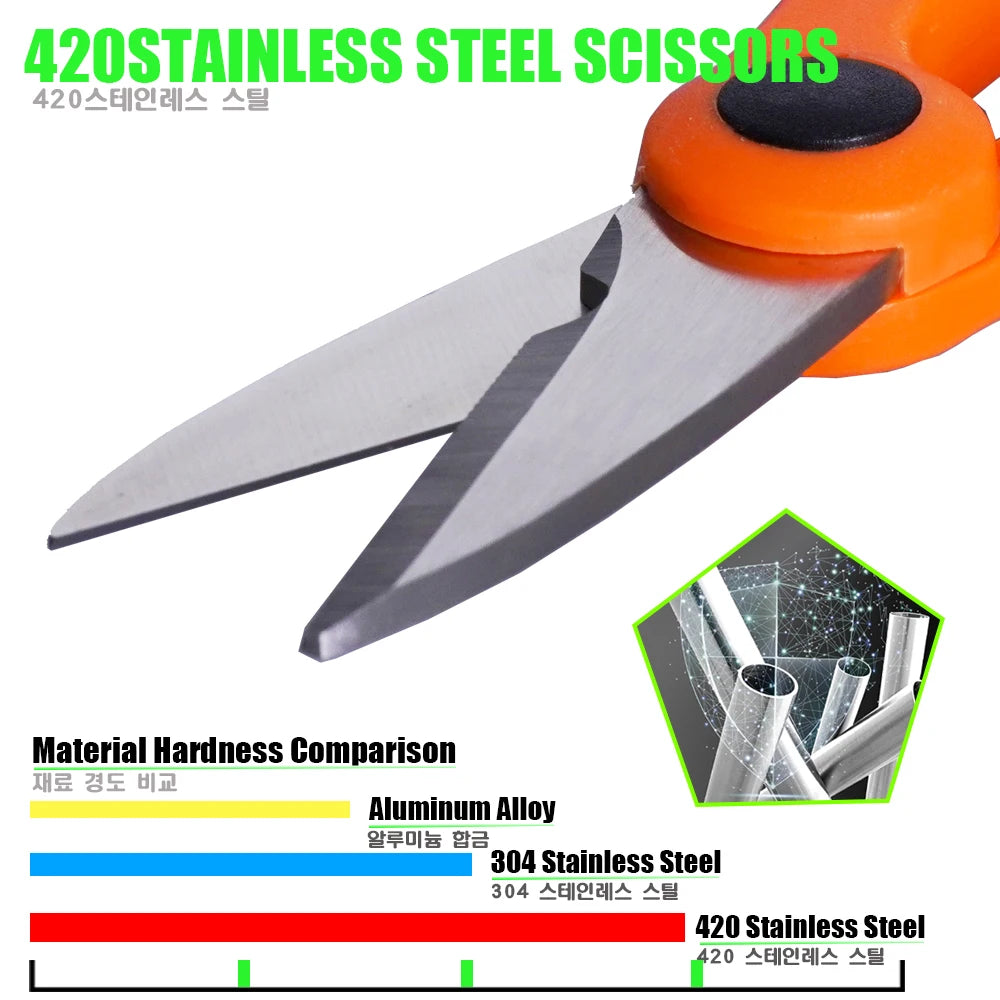 420 Stainless Steel Heavy-Duty Braid Line Fishing Scissors Nova Fishing & Outdoors