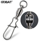 20-Piece Swivel Snap Connectors with Ball Bearing Rolling Ring - 20Pc Ball Bearing Nova Fishing & Outdoors