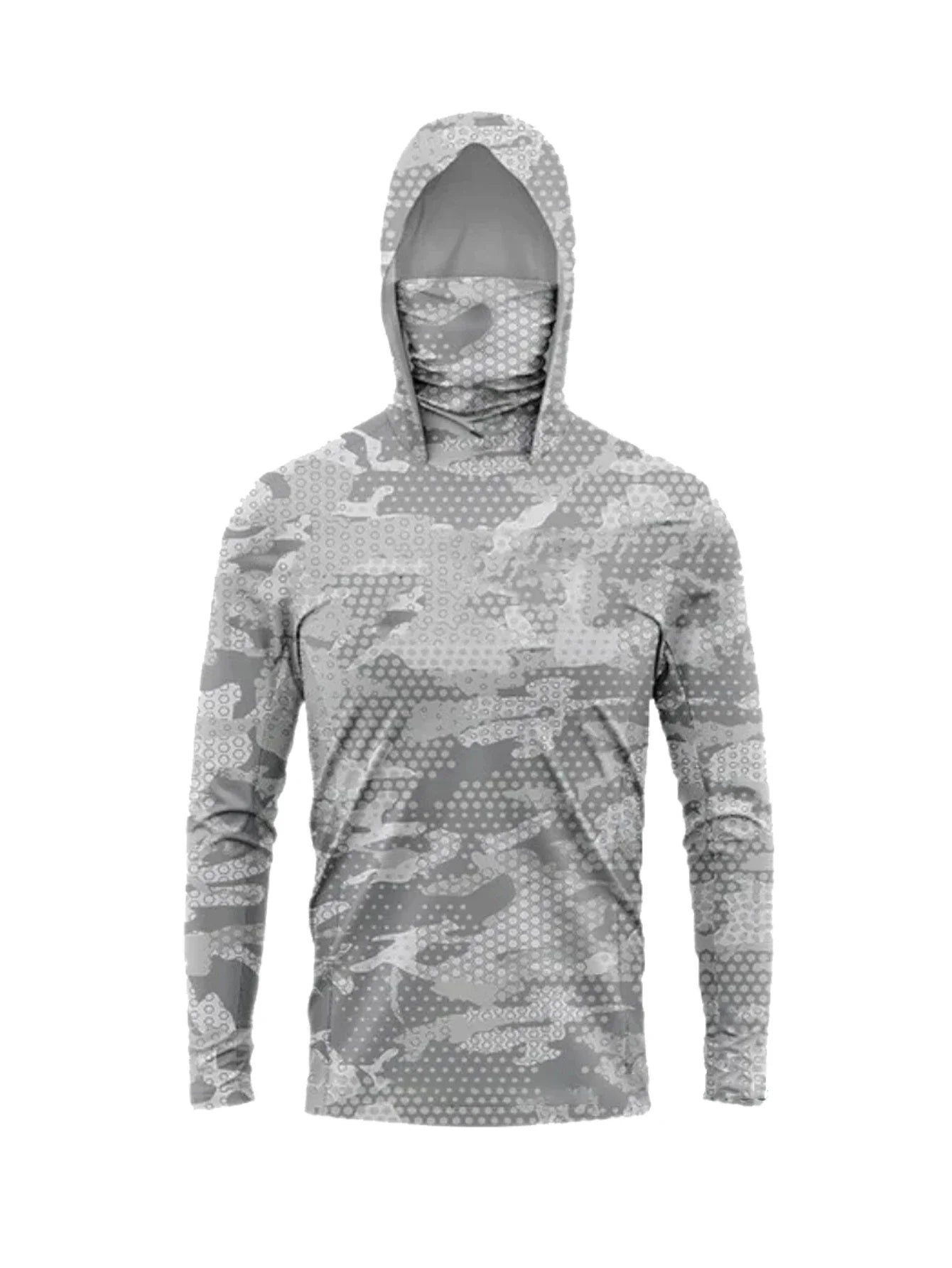 Nova Performance Fishing Shirt - Long Sleeve UPF 50+ Sun Protection Hooded Jersey, Breathable Quick-Dry Outdoor Apparel for Men & Women DYF-0535 Nova Fishing & Outdoors