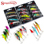 Fishing Bait Set 4PCS Wobbler Anti-corrosion Hook Bass Fishing Lure Nova Fishing & Outdoors