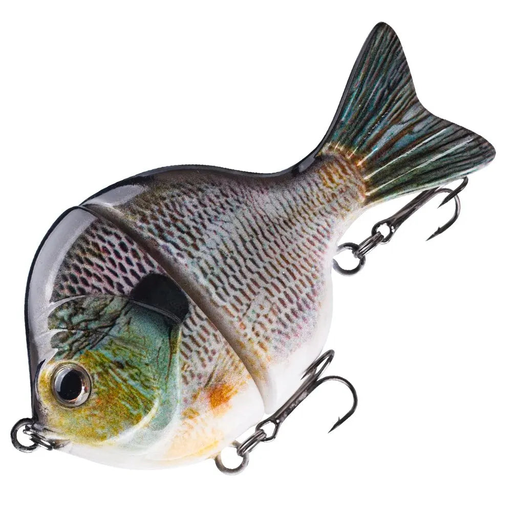 Nova Single-Jointed Glide Bait - Hard Body Sunfish Swimbait for Bass & Pike - 9cm, 34.5g, Slow Sinking CC01-2 Nova Fishing & Outdoors