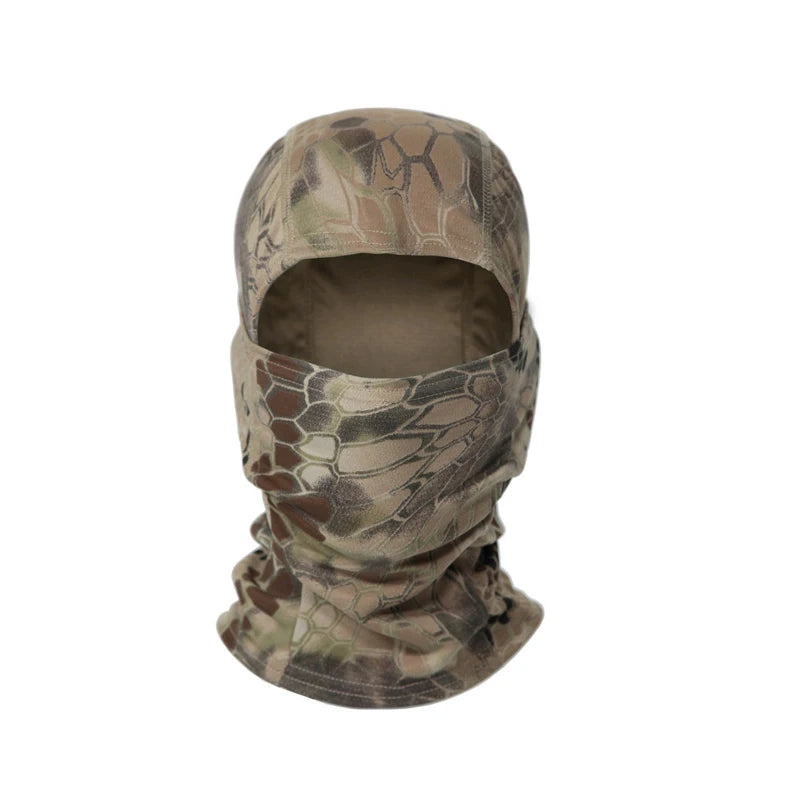 Breathable Face Mask Balaclava – UPF Sun Protection for Fishing & Outdoor Adventures Python Yellow Nova Fishing & Outdoors