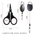 Titanium Coating Stainless Steel Fishing Scissors Plier – PE Braid Line Cutter Style 3 Nova Fishing & Outdoors