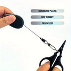 Titanium Coating Stainless Steel Fishing Scissors Plier – PE Braid Line Cutter Nova Fishing & Outdoors