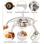 Portable Propane Camp Stove – Lightweight Folding Burner for Backcountry Cooking Nova Fishing & Outdoors