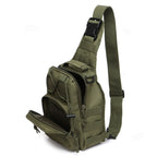 Nova Tactical Sling Shoulder Bag Waterproof Crossbody Backpack for Fishing Camping Everyday Carry