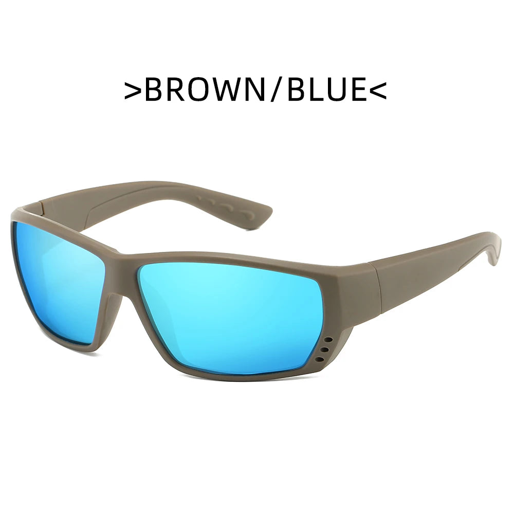 Nova Sports Polarized Sunglasses for Men Cycling Driving Fishing 100% UV Protection C6 Nova Fishing & Outdoors