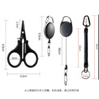 Titanium Coating Stainless Steel Fishing Scissors Plier – PE Braid Line Cutter Nova Fishing & Outdoors
