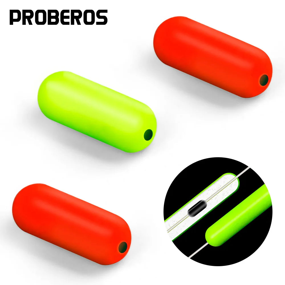 Nova Rubber Bobber Stoppers – Bulk Oval Float Stops for Slip Bobber Rigs (100pc)