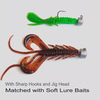 10-Pack Premium Tungsten-Style Ned Heads Nova Fishing & Outdoors