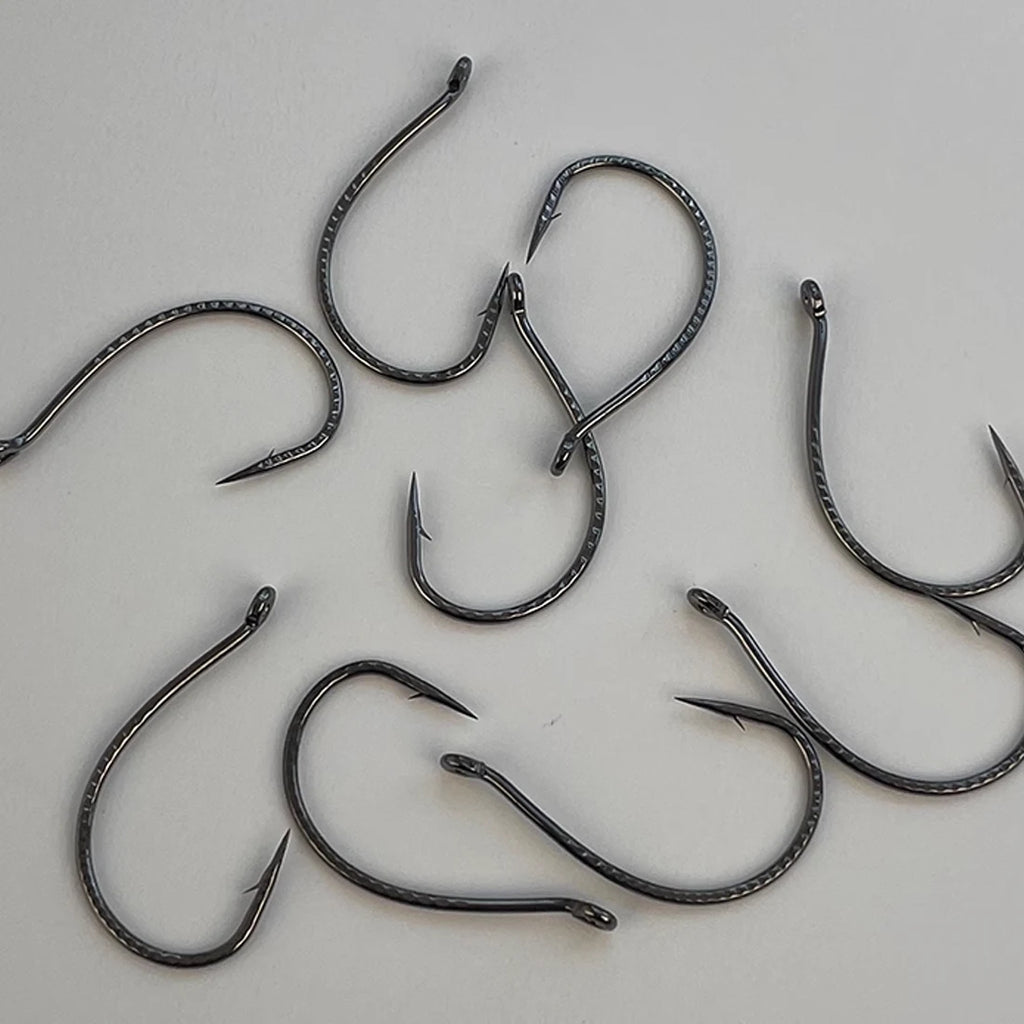 Nova Drop Shot Hooks – Bulk High Carbon Steel Worm Hooks for Bass & Perch (50pc)