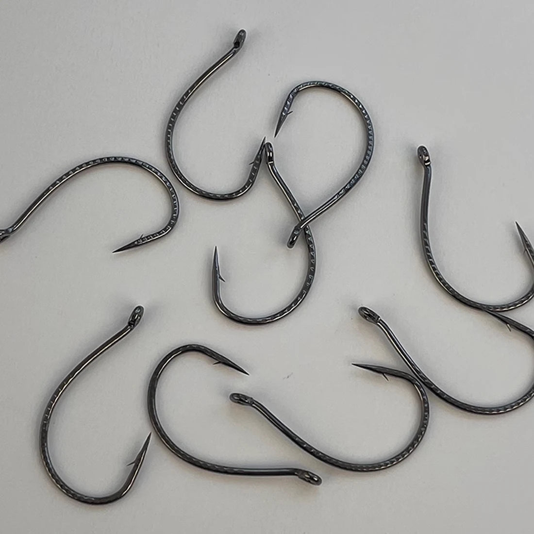 Nova Drop Shot Hooks – Bulk High Carbon Steel Worm Hooks for Bass & Perch (50pc)