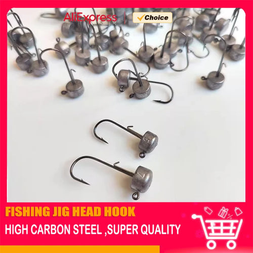 10-Pack Premium Tungsten-Style Ned Heads Nova Fishing & Outdoors