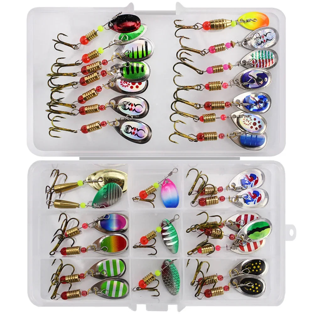 Nova Versatile Multi-Species Fishing Spoon-Spinner Lure Assortment – 10/30 Piece Set Nova Fishing & Outdoors