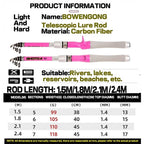 Nova Women’s All-Season Telescopic Fishing Rod – Lightweight Carbon Fiber Spinning & Casting Pole Nova Fishing & Outdoors