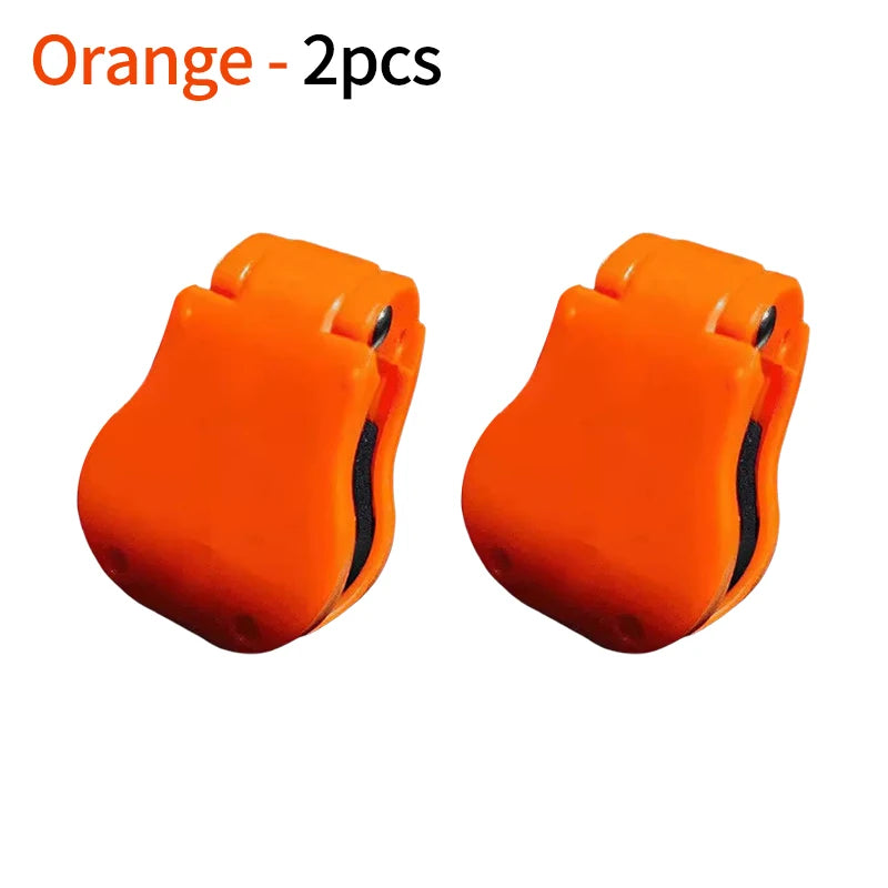 Rod Clip Grip Bundle – Quick-Attach Fishing Rod Holder Orange 2pcs Nova Fishing & Outdoors
