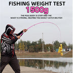 Nova Women’s All-Season Telescopic Fishing Rod – Lightweight Carbon Fiber Spinning & Casting Pole Nova Fishing & Outdoors