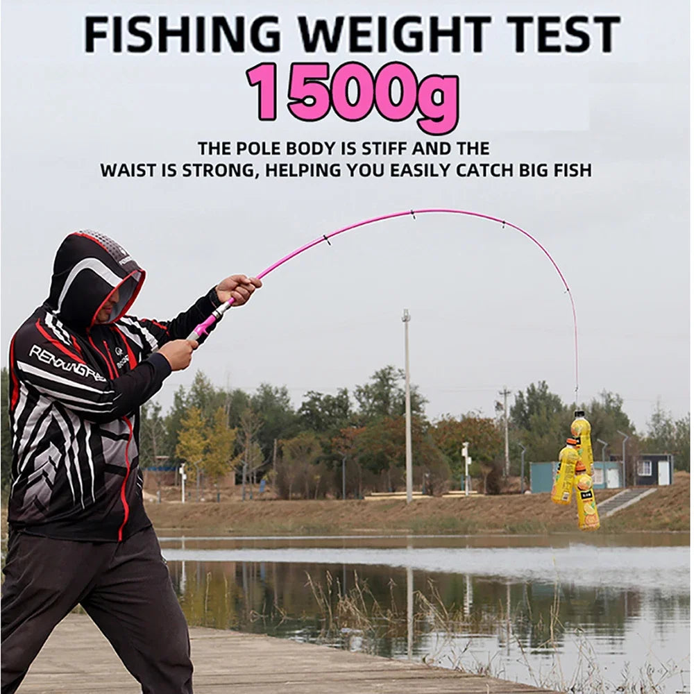 Nova Women’s All-Season Telescopic Fishing Rod – Lightweight Carbon Fiber Spinning & Casting Pole Nova Fishing & Outdoors