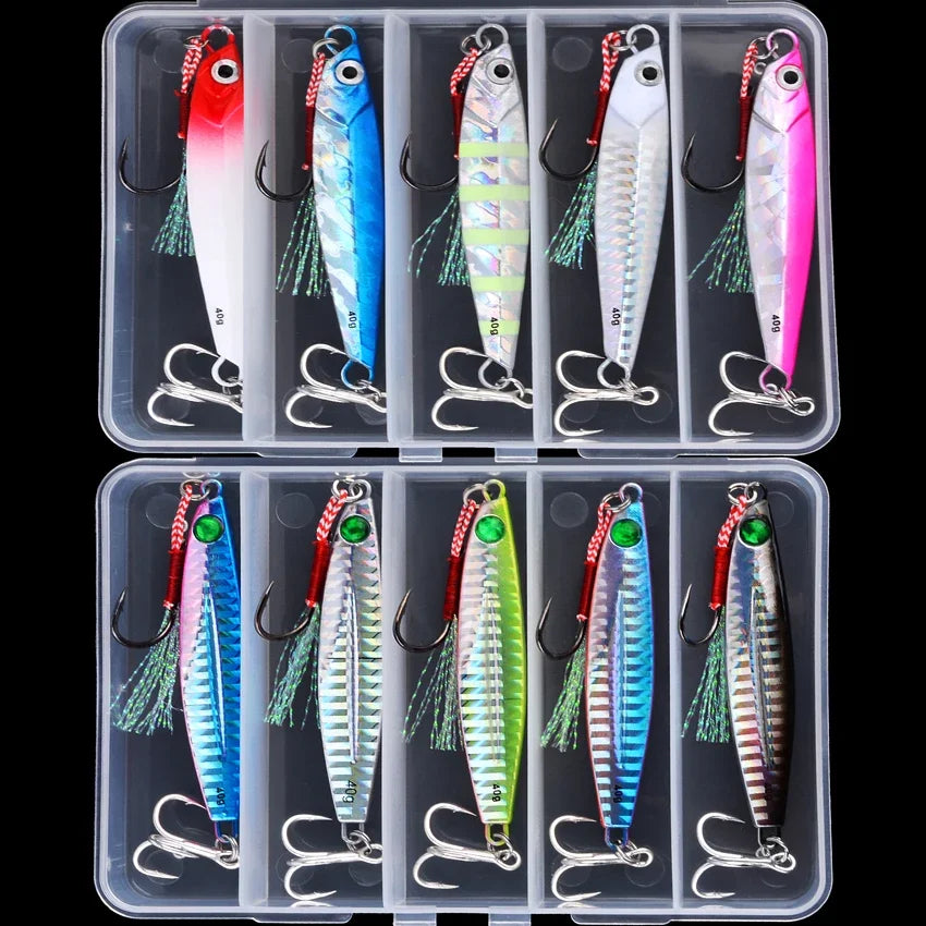 5pcs Nova Pro-Series Versatile Metal Casting Jigs | Bass, Pike & Walleye Nova Fishing & Outdoors