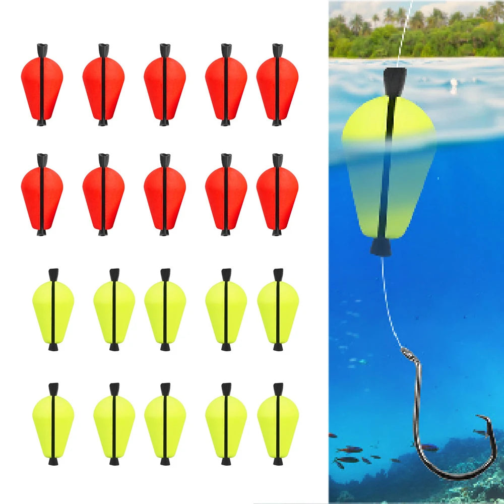 Nova Strike Indicators – Water-Drop Foam Floats for Fly Fishing & Trout (10-Pack)