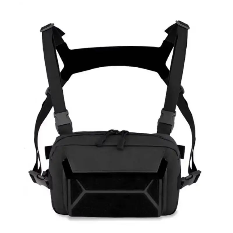 Nova Tactical Outdoor Chest Pack Wearable Fishing Rig and Utility Vest Black 1 Nova Fishing & Outdoors