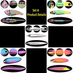 5-Piece Sinking Metal VIB Vibration Lure Set Nova Fishing & Outdoors