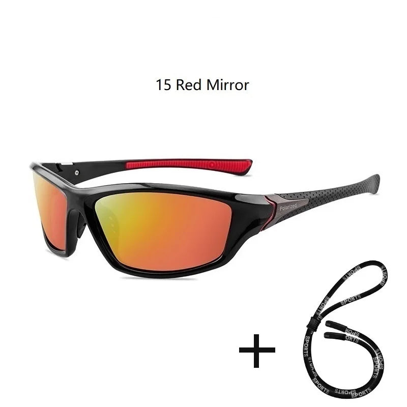 Nova Sport Polarized Sunglasses for Men and Women Driving Hiking Marine Fishing Glasses 15 Red Mirror Nova Fishing & Outdoors