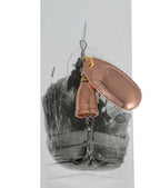 8g Copper Bell Sonic Spinner Bait with Rotating Metal Sequins Bronze 8g Nova Fishing & Outdoors