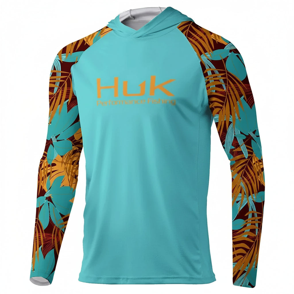 Nova Men's UPF 50+ Fishing Hoodie – Long Sleeve Sun Protection Shirt EDYHUK1003 Nova Fishing & Outdoors