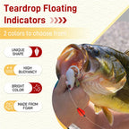 Nova Strike Indicators – Water-Drop Foam Floats for Fly Fishing & Trout (10-Pack)