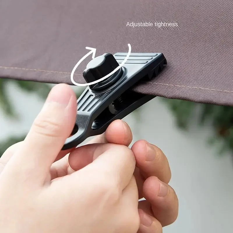 Tent Clips & Carabiner 10-Pack – Windproof Guy Line Fixers Nova Fishing & Outdoors