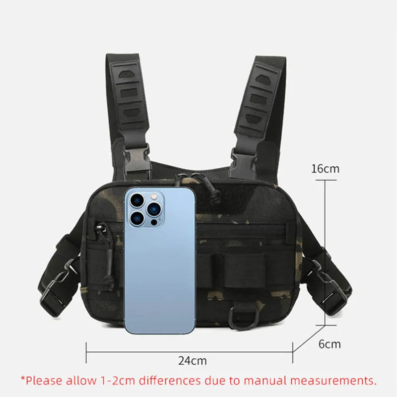 Nova Tactical Outdoor Chest Pack Wearable Fishing Rig and Utility Vest
