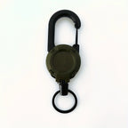 Heavy-Duty Retractable Tool Lanyard with Carabiner Clip Black (1 Piece) Nova Fishing & Outdoors